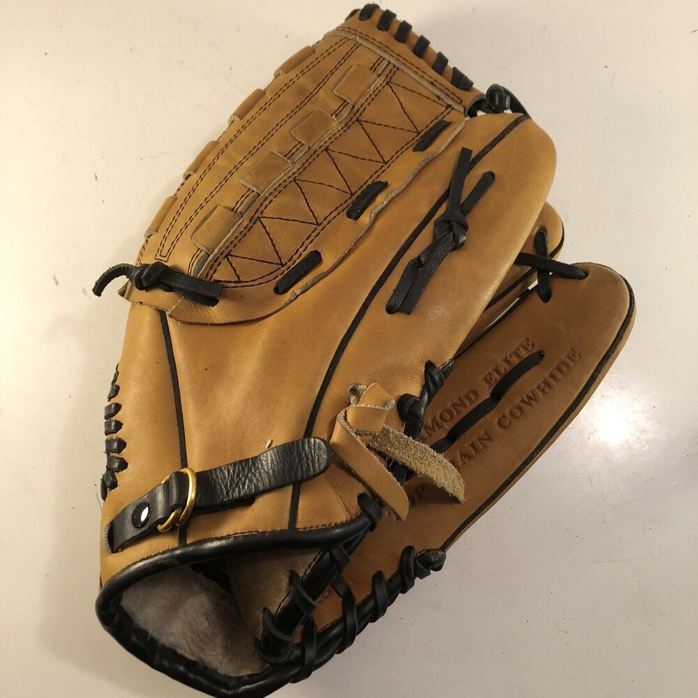 SPALDING DIAMOND ELITE 13" BASEBALL GLOVE 18180 Cowhide Flex-Wedge RHT